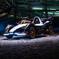 New F1 Go-kart Électrique à quatre roues pour enfants - 12V