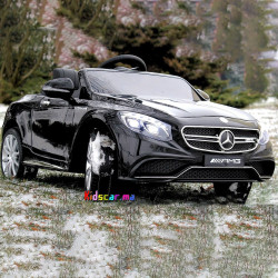 La LUXURY licensed S63 Mercedes Benz AMG 12V télécommande kidscar.ma