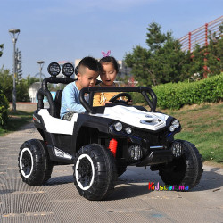 Grande Buggy électrique pour 2 enfants 4 moteurs de 45 watts - kidscar