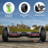 New Hoverboard tout-terrain 8,5 pouces 4x4 - Bluetooth  - kidscar.ma -