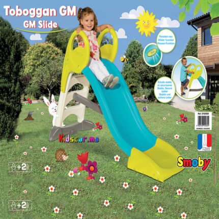 Toboggan Smoby Gm Bleu/Vert