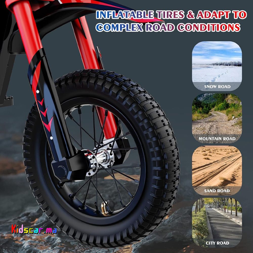 Moto cross électrique pour enfants 1000watts 36v12ah 30kmh (10)