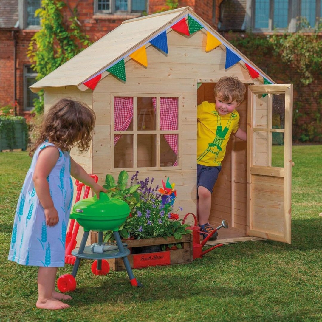 Maisonnette cabane enfant en bois FSC® REFUGE - TP TOYS (2)